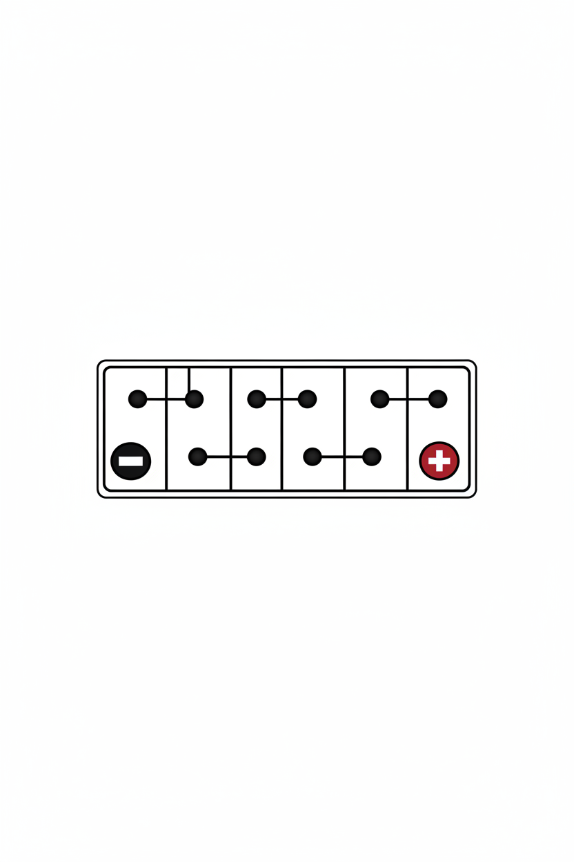 Batería Quick Starter 105D31L 90AH 700CCA